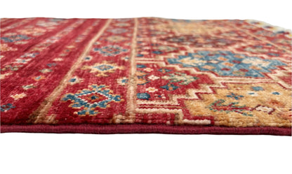 Afghan Khorjin (2'00"x3'04") red/multicolor - Nuvé