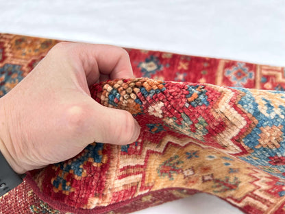 Afghan Khorjin (2'00"x3'04") red/multicolor - Nuvé