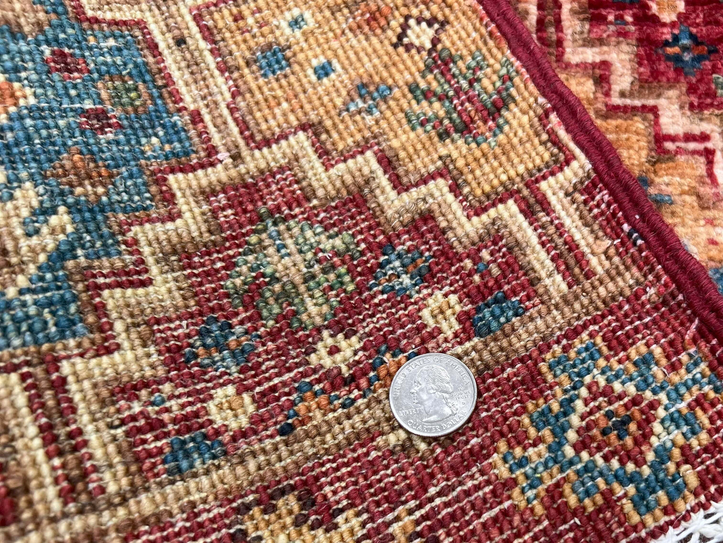 Afghan Khorjin (2'00"x3'04") red/multicolor - Nuvé