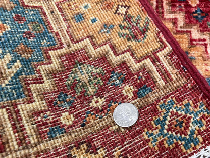 Afghan Khorjin (2'00"x3'04") red/multicolor - Nuvé