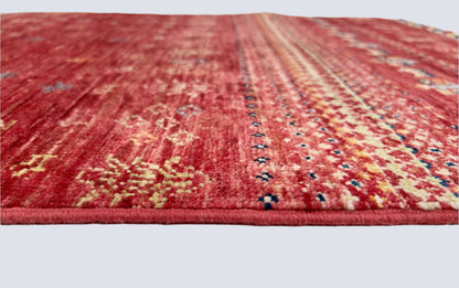 Afghan Gabbeh (2'07"x3'10") red - Nuvé