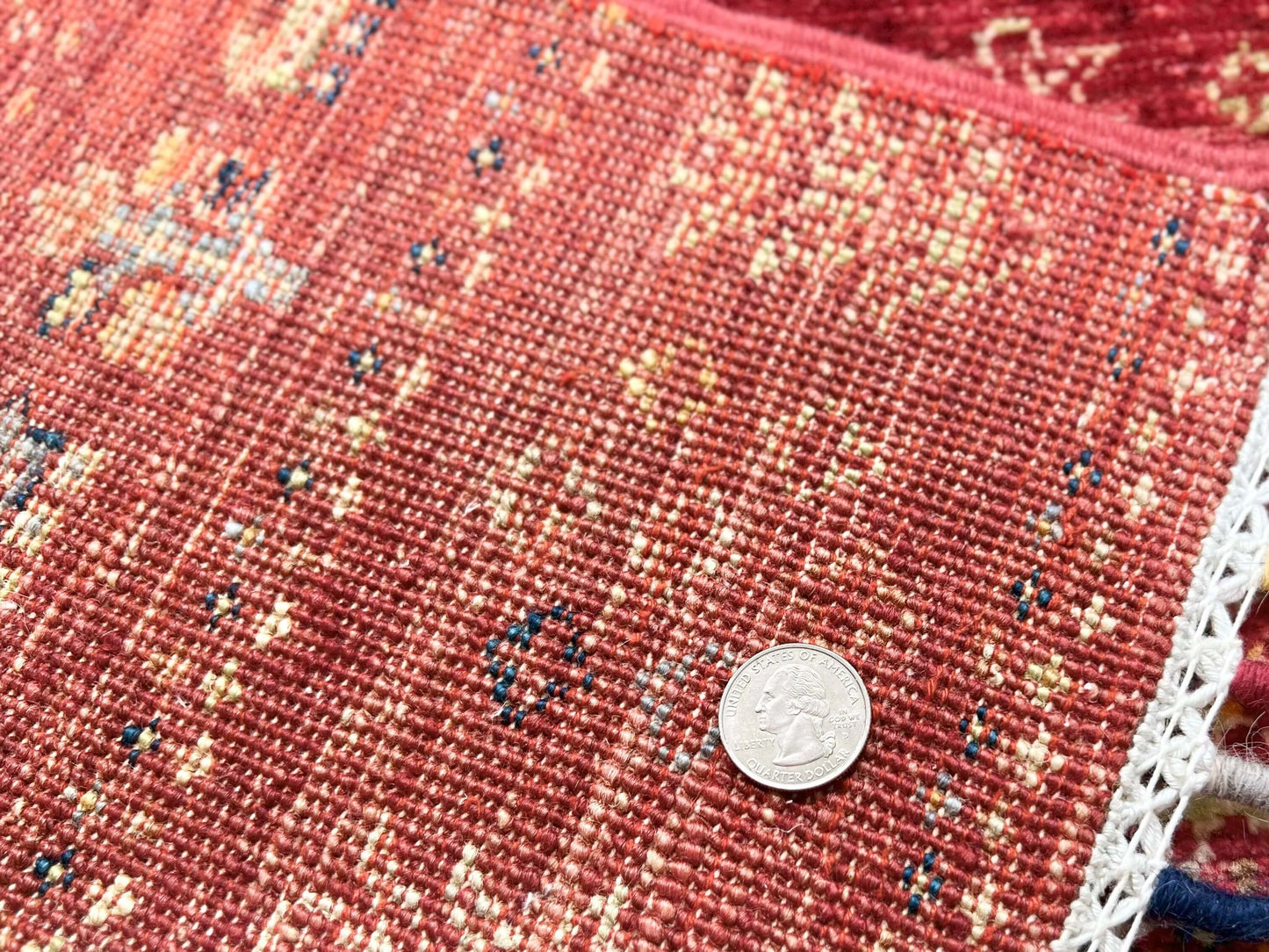 Afghan Gabbeh (2'07"x3'10") red - Nuvé