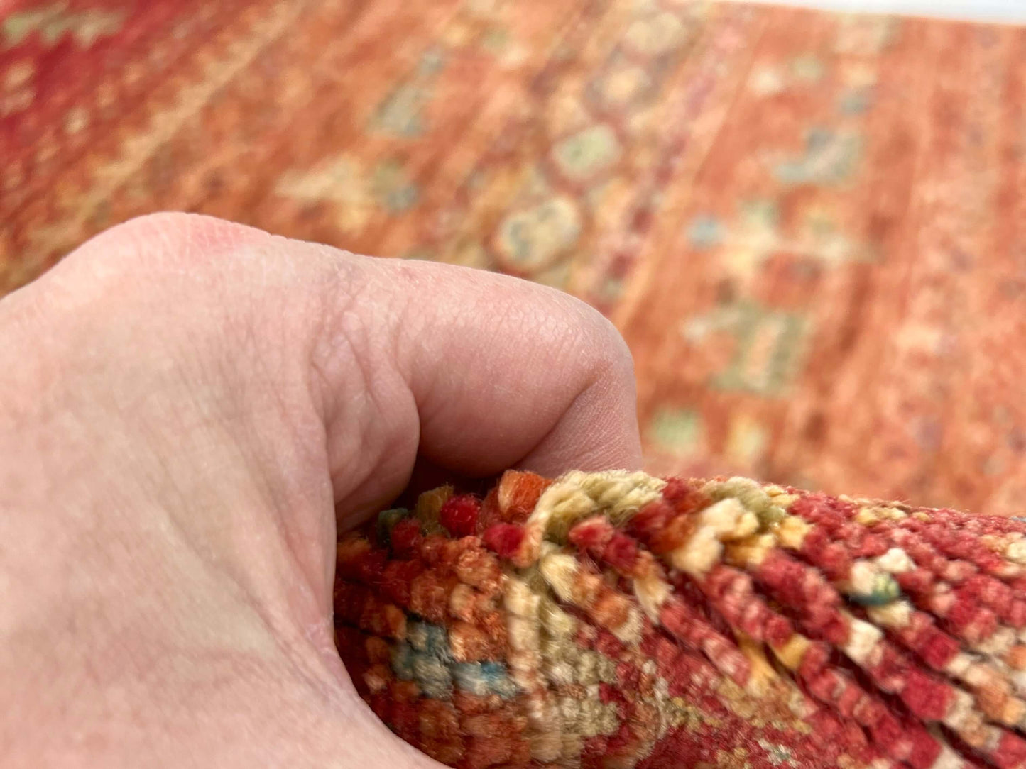 Afghan Khorjin-Gabben (2'08"x3'10") red/rust - Nuvé