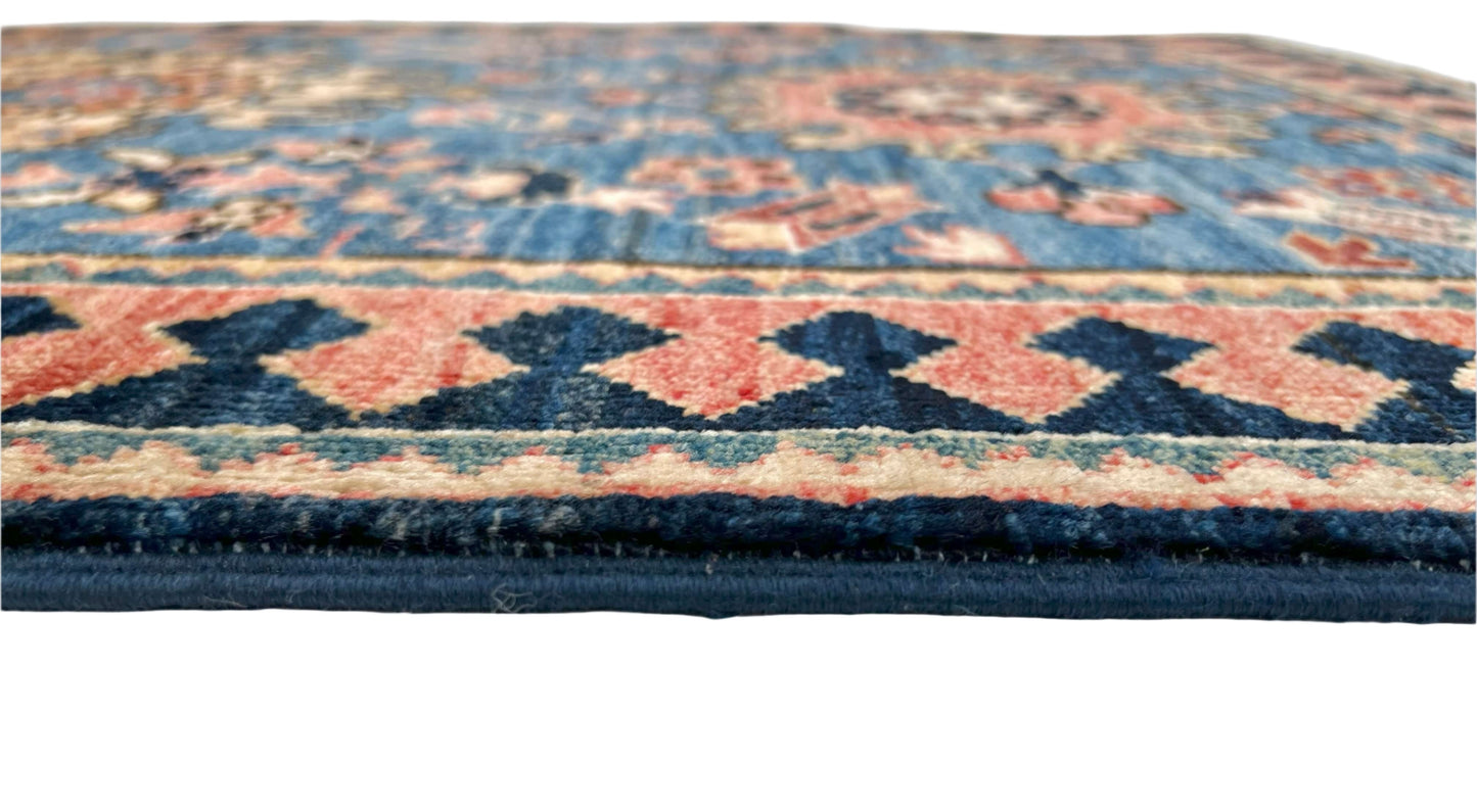 Afghan Ariana (2'09"x3'10") blue/navy - Nuvé
