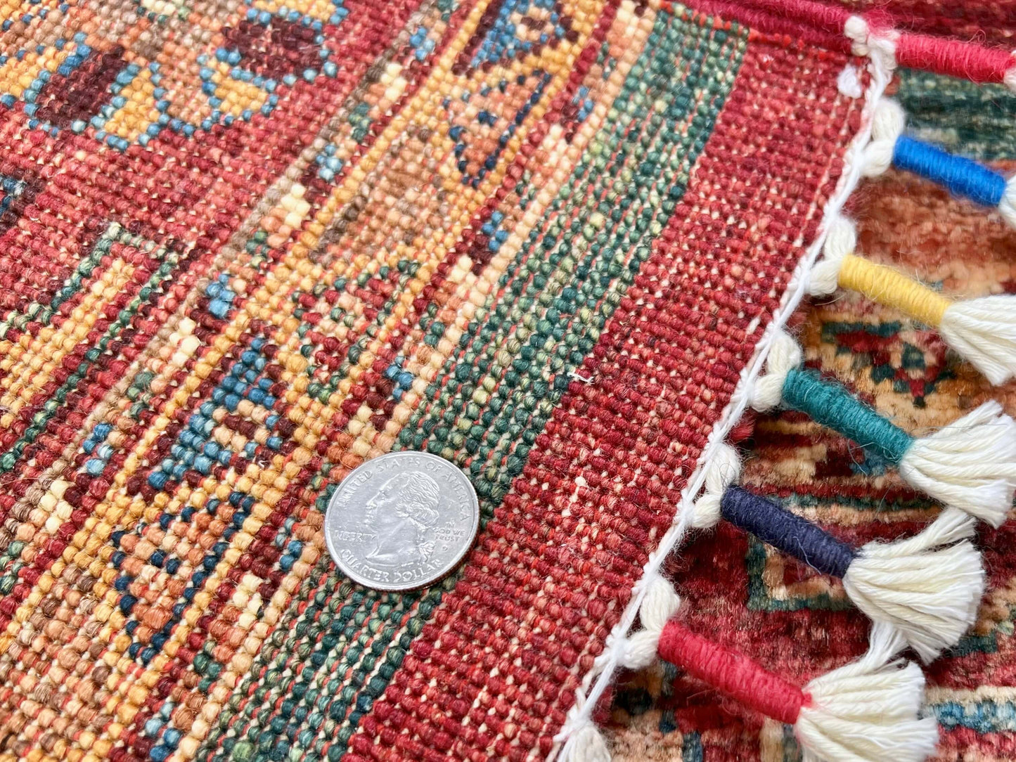 Afghan Khorjin (2'09"x4'02") red/multicolor - Nuvé