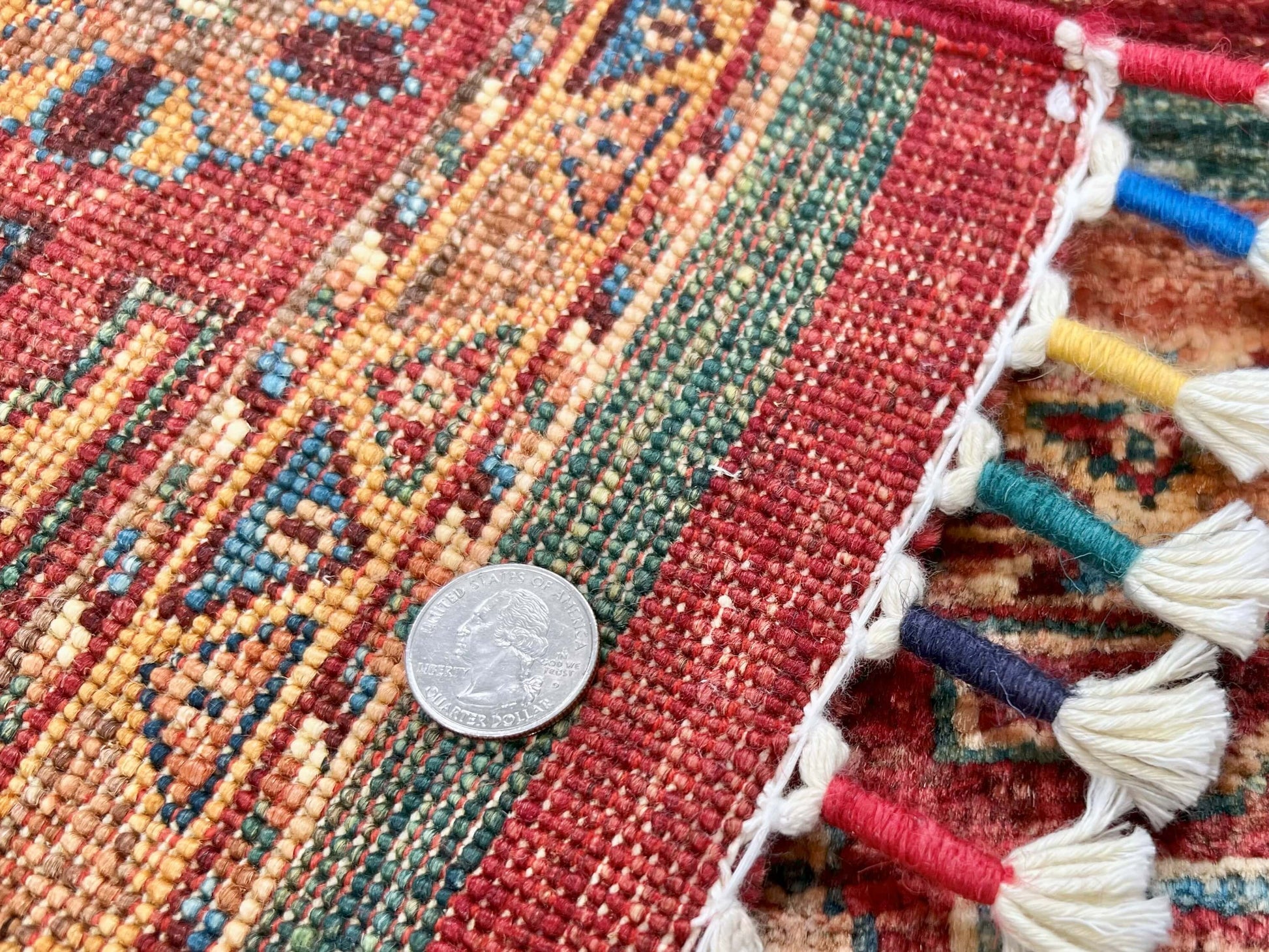 Afghan Khorjin (2'09"x4'02") red/multicolor - Nuvé