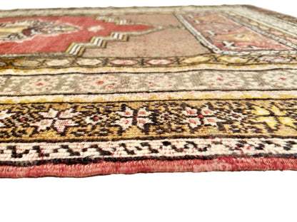 Vintage Turkish (3'04"x5'04") lt.red/gold - Nuvé
