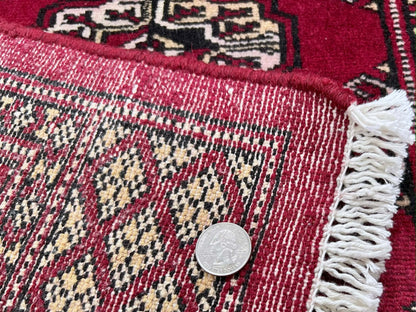 Mori Bokhara (3'01"x4'11") dk.red - Nuvé