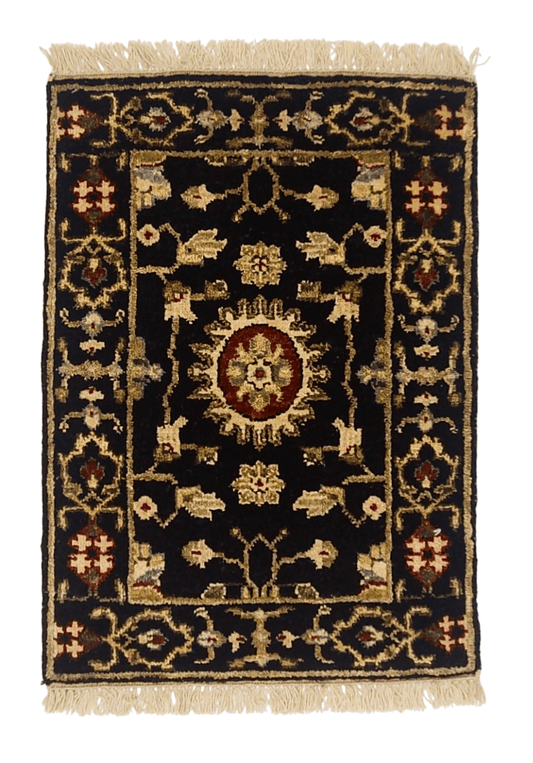 Indo-Persian wool (2x3) black - Nuvé
