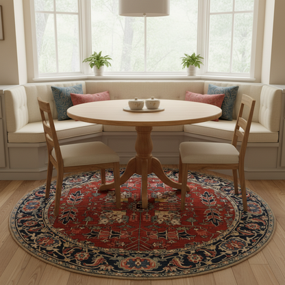 Afghan Heriz (7'00" Round)
