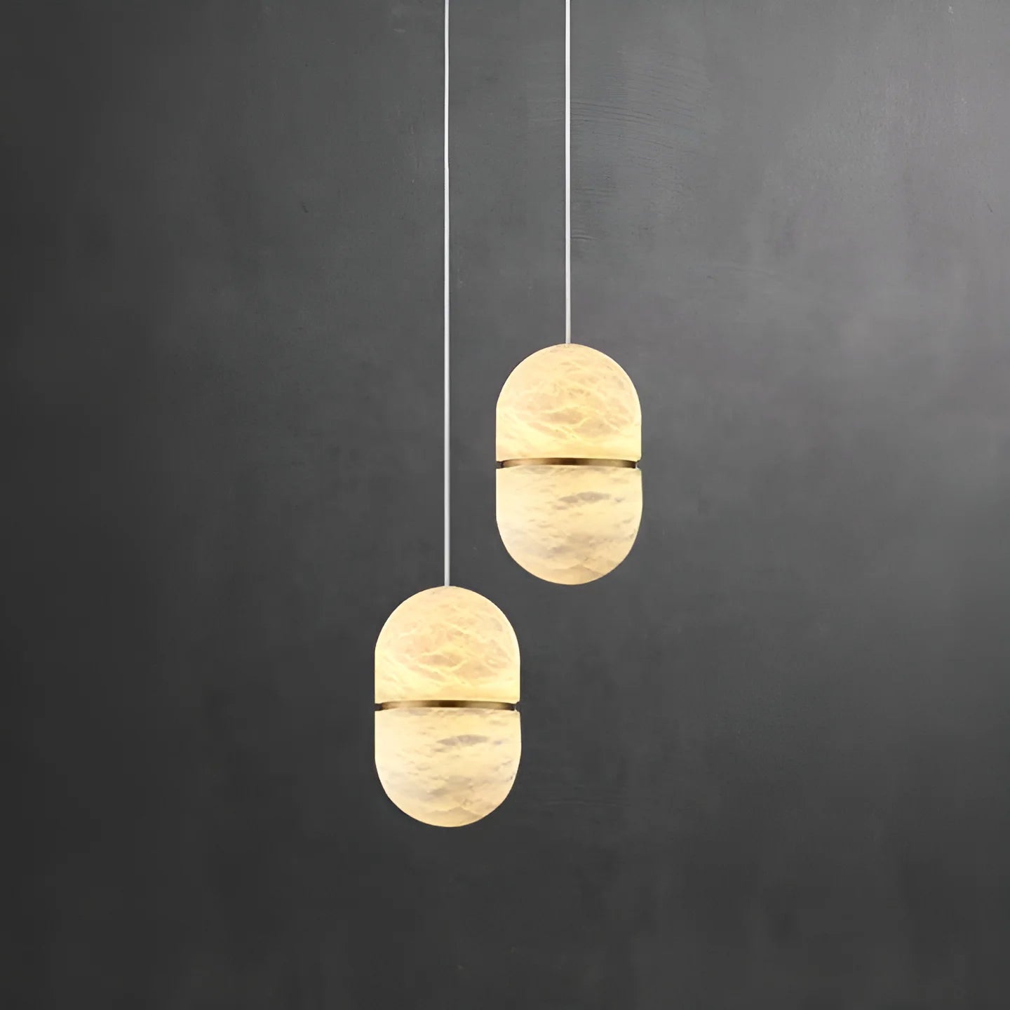 YUM Alabaster Pendant Light - Nuvé