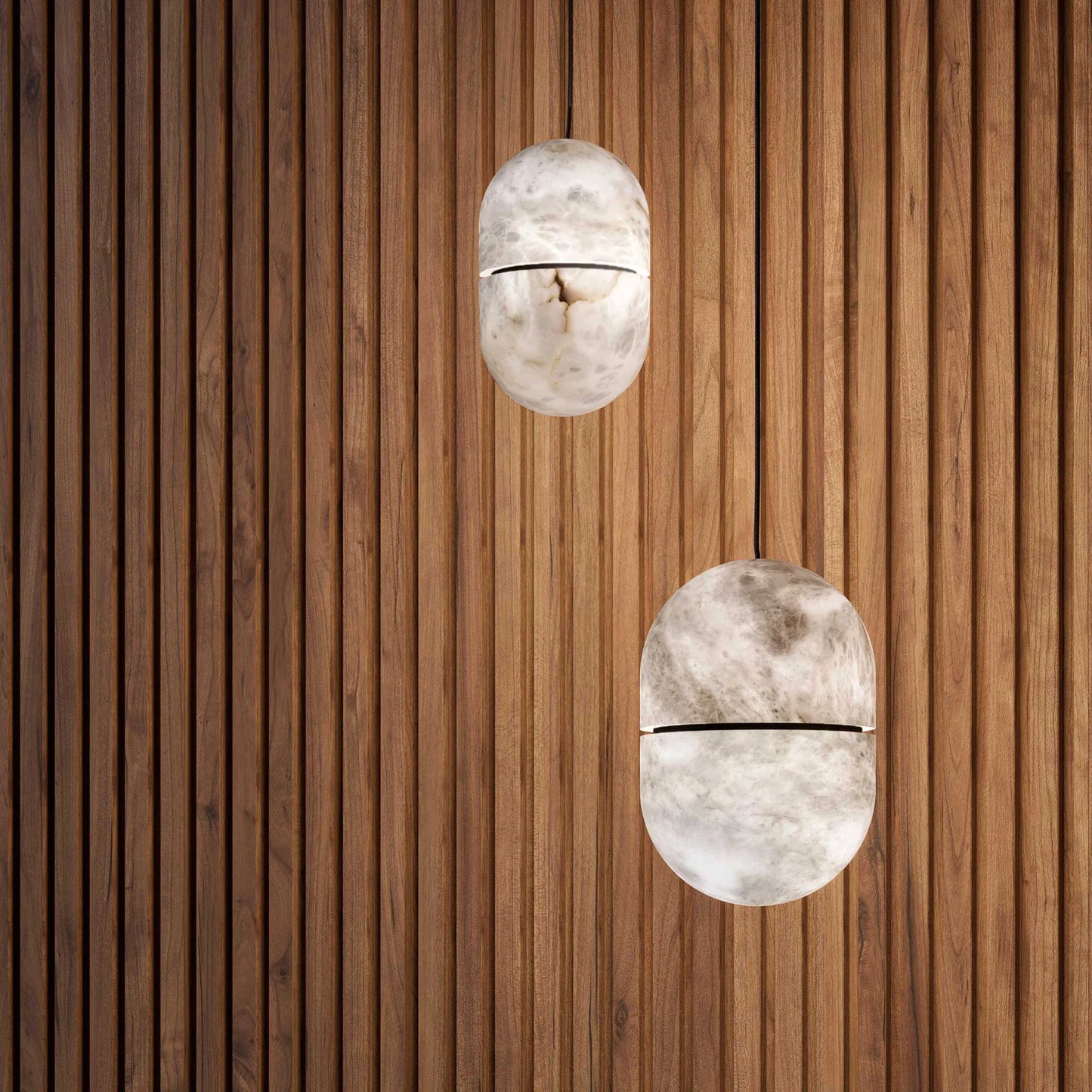 YUM Alabaster Pendant Light - Nuvé