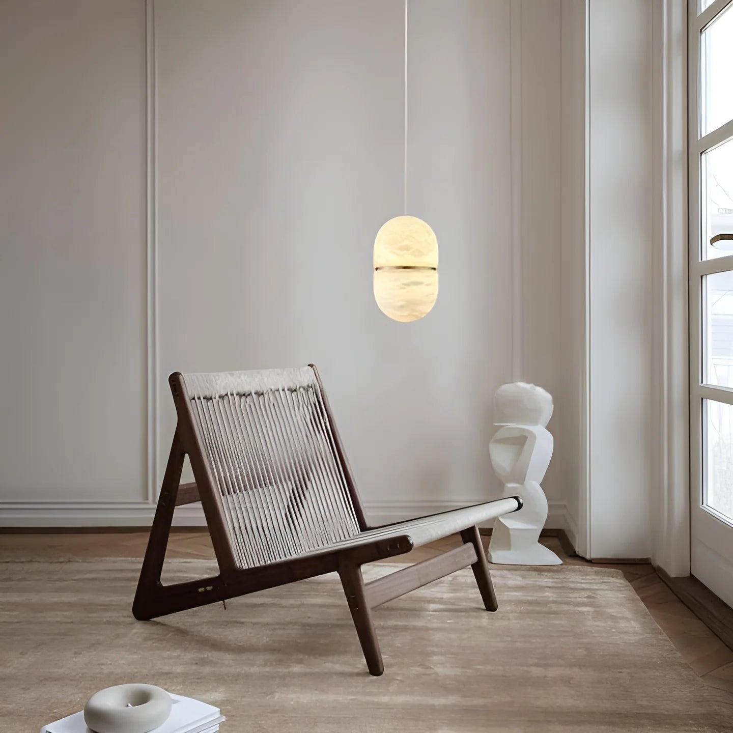 YUM Alabaster Pendant Light - Nuvé