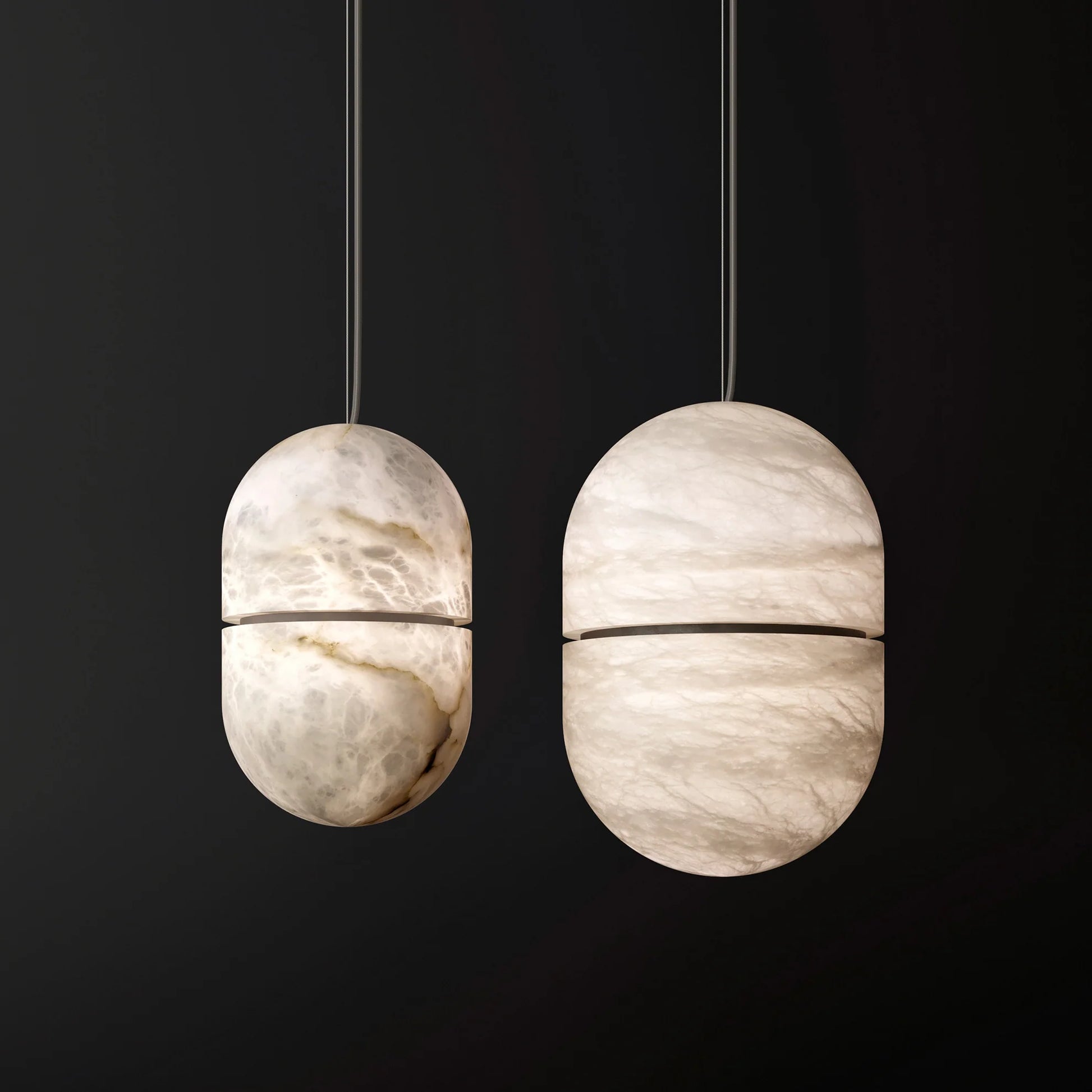 YUM Alabaster Pendant Light - Nuvé