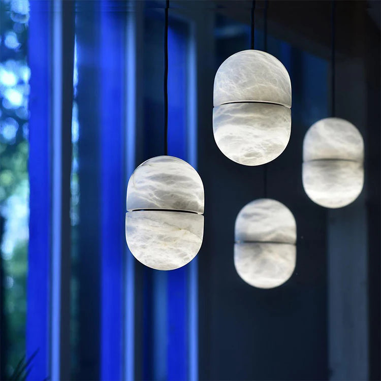 YUM Alabaster Pendant Light - Nuvé
