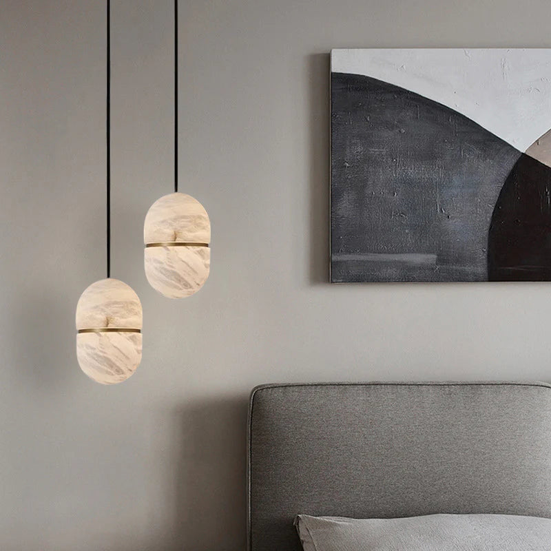 YUM Alabaster Pendant Light - Nuvé