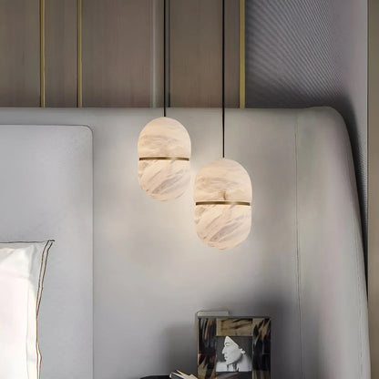 YUM Alabaster Pendant Light - Nuvé