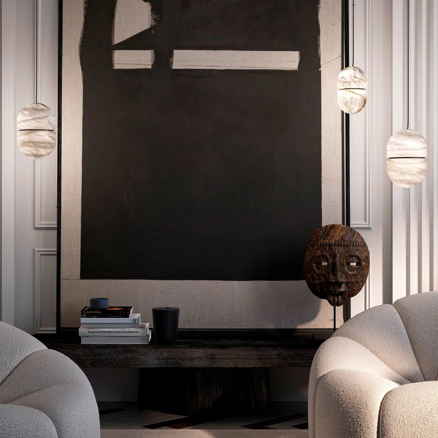 YUM Alabaster Pendant Light - Nuvé