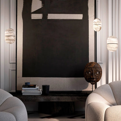 YUM Alabaster Pendant Light - Nuvé