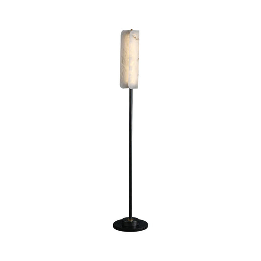 Alabaster Years Black Floor Lamp - Nuvé