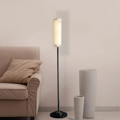 Alabaster Years Black Floor Lamp - Nuvé