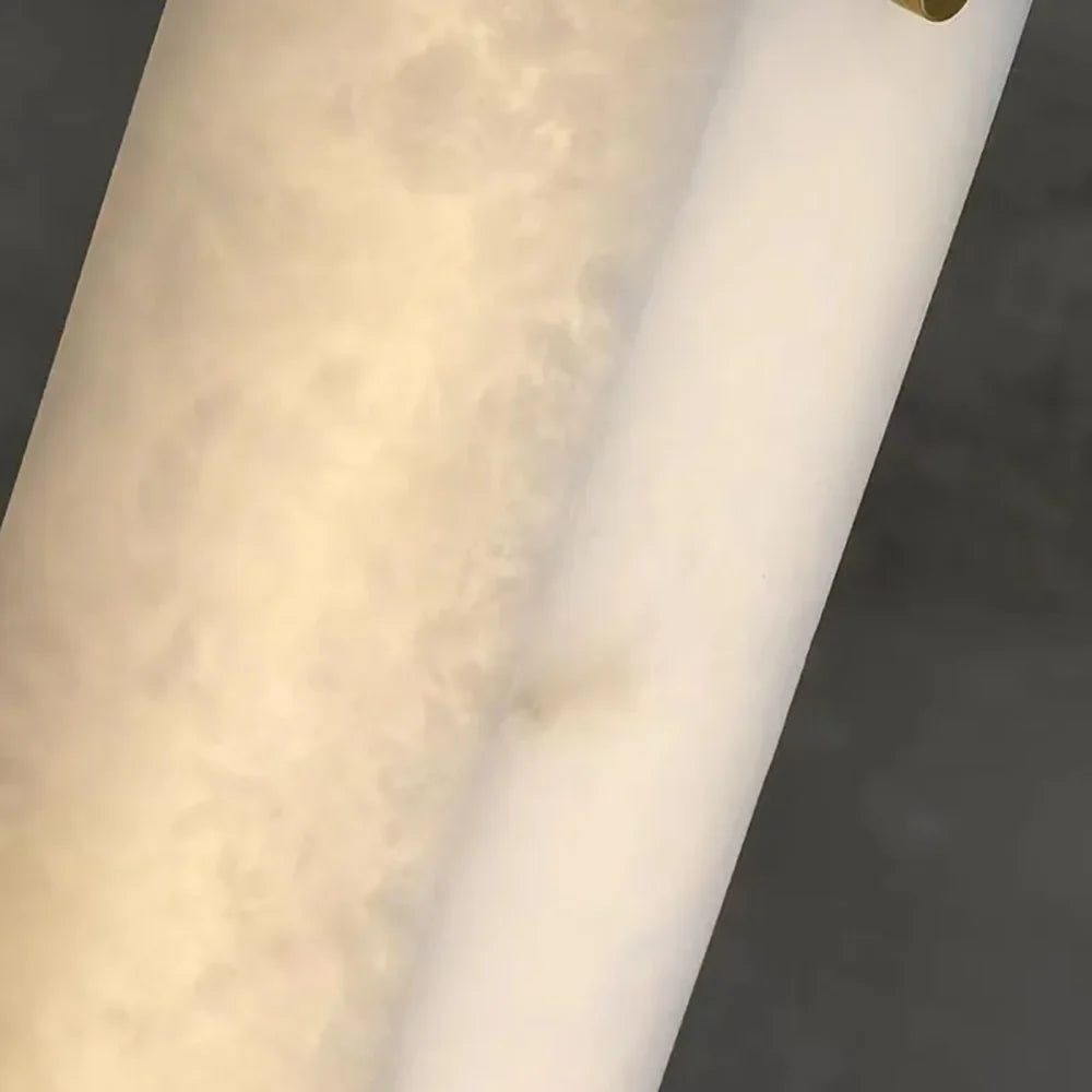 Alabaster Years Black Floor Lamp - Nuvé