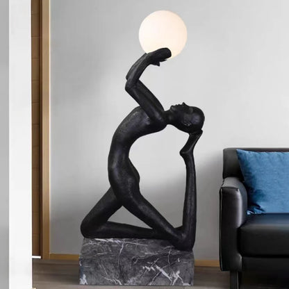 Yoga Sculpture Floor Lamp - Nuvé