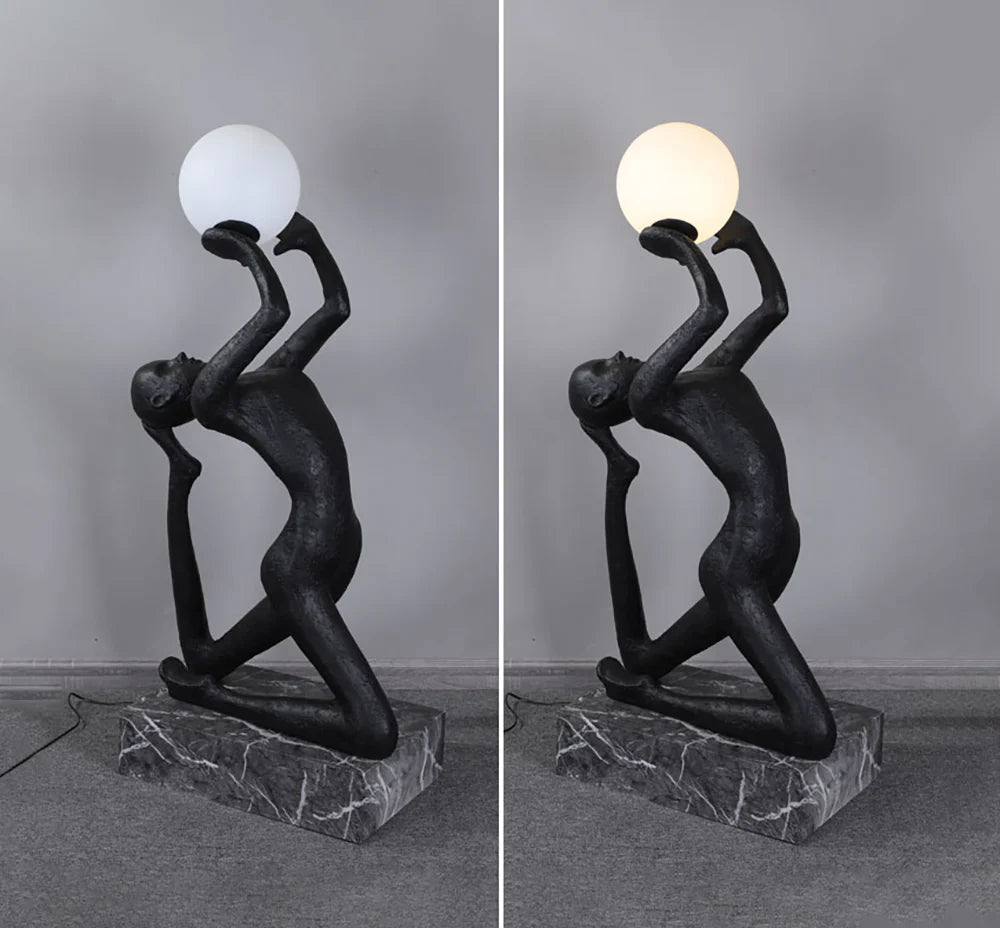 Yoga Sculpture Floor Lamp - Nuvé
