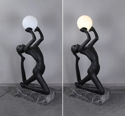 Yoga Sculpture Floor Lamp - Nuvé