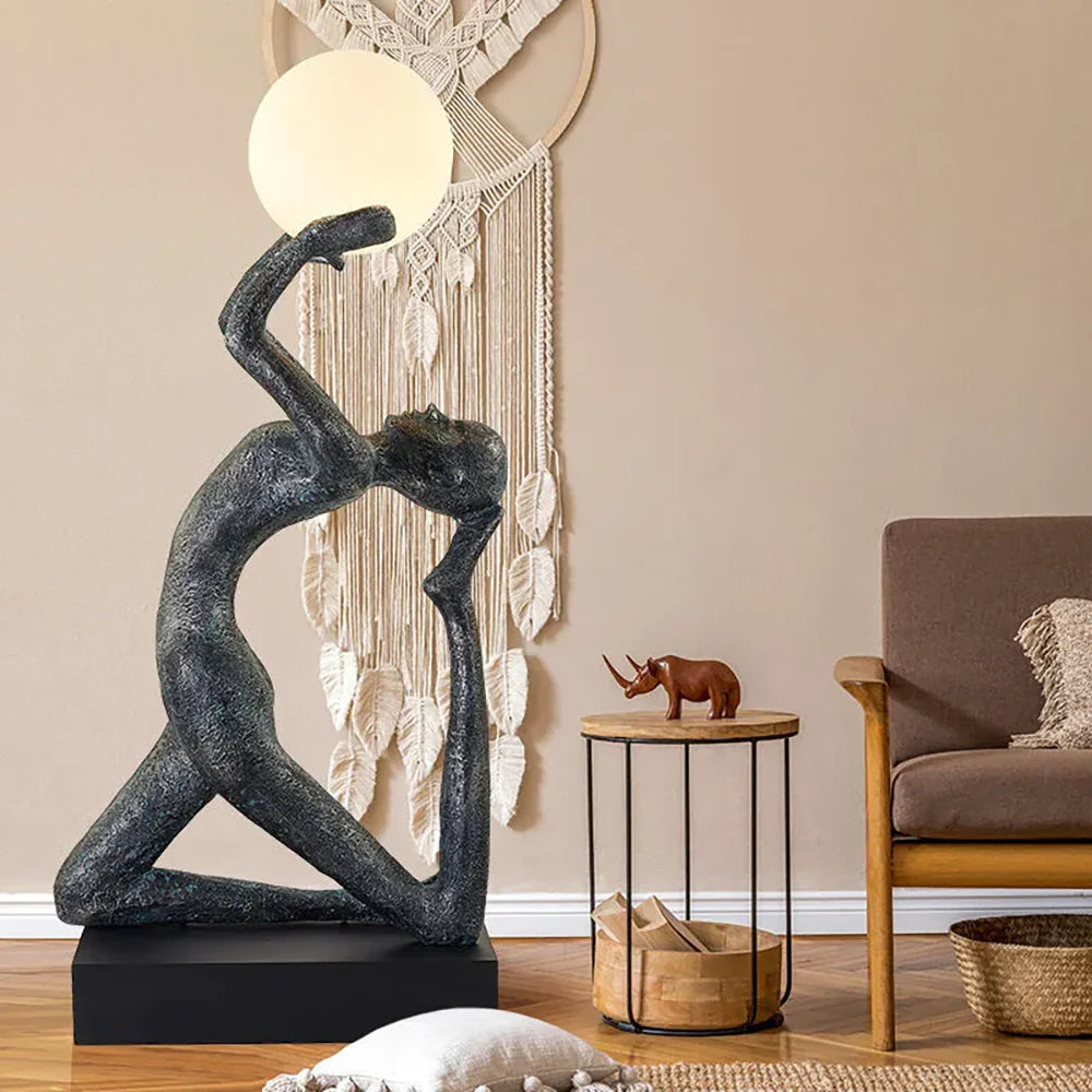 Yoga Sculpture Floor Lamp - Nuvé