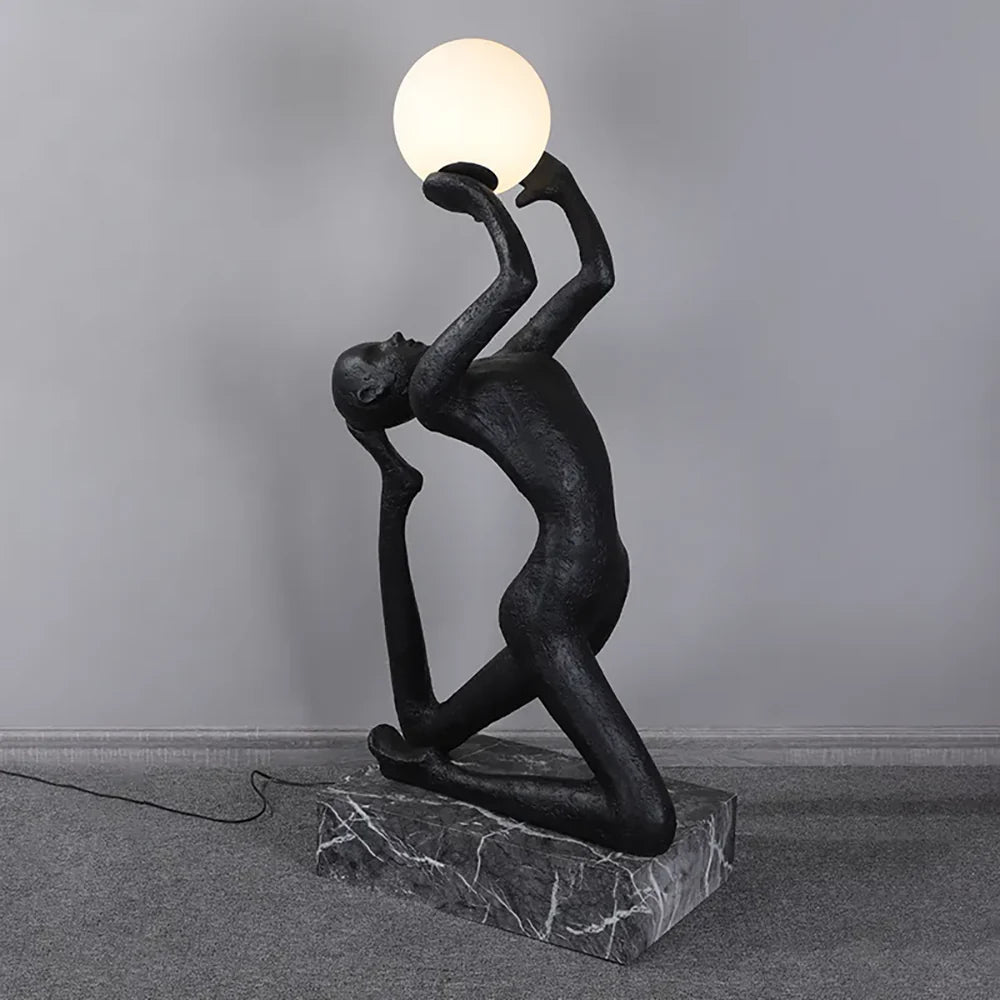 Yoga Sculpture Floor Lamp - Nuvé