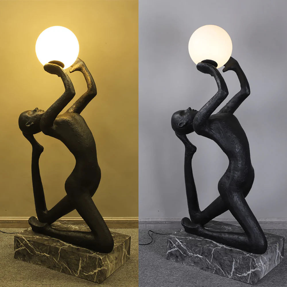 Yoga Sculpture Floor Lamp - Nuvé