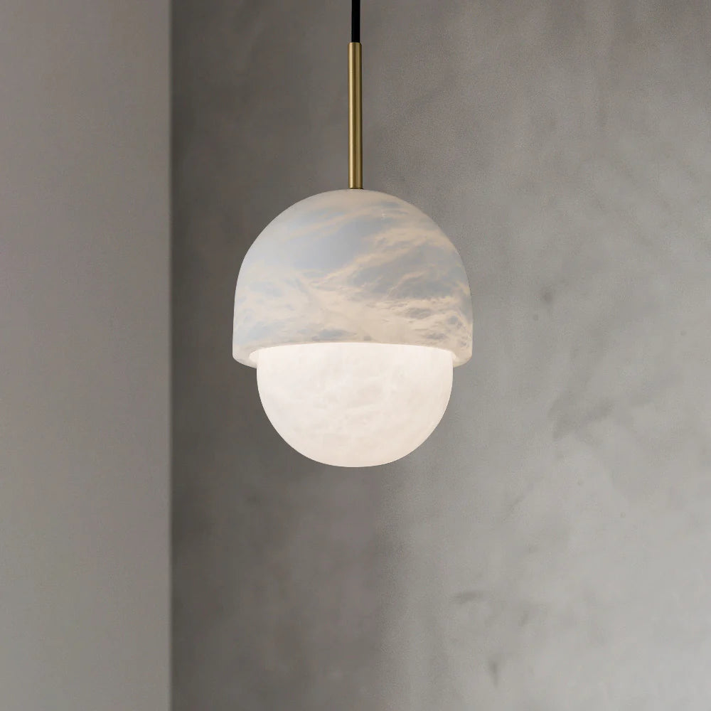 Modern Alabaster Yoko Pendant Lamp - Nuvé