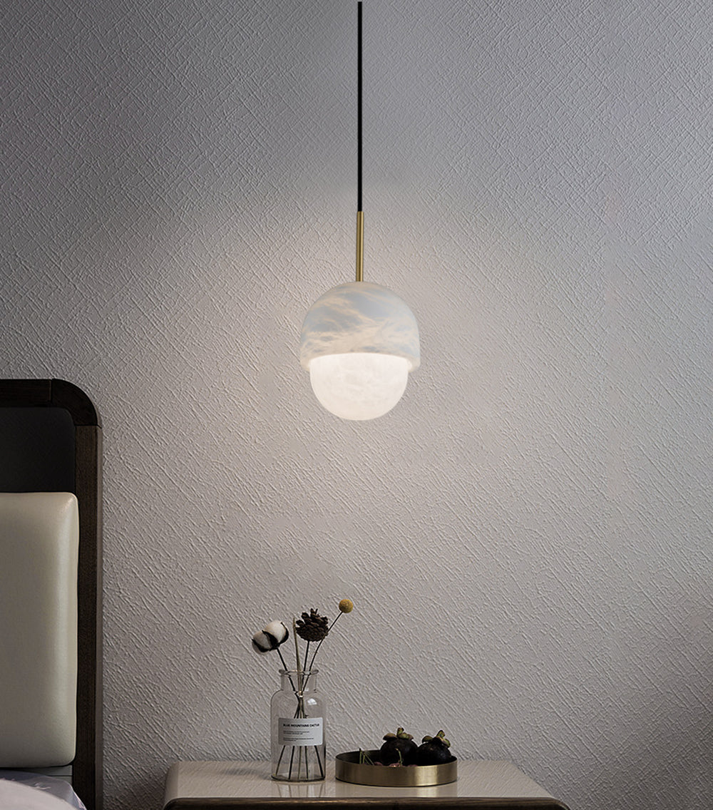 Modern Alabaster Yoko Pendant Lamp - Nuvé