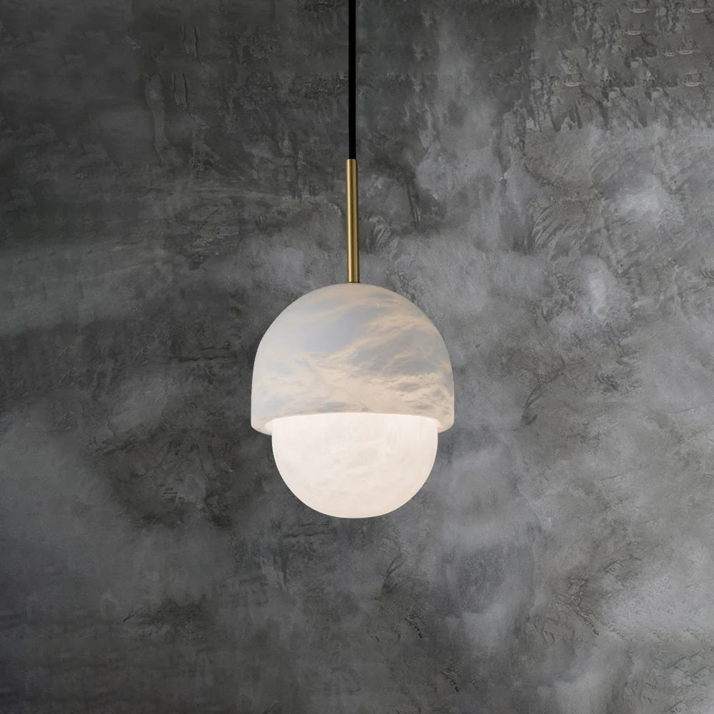 Modern Alabaster Yoko Pendant Lamp - Nuvé