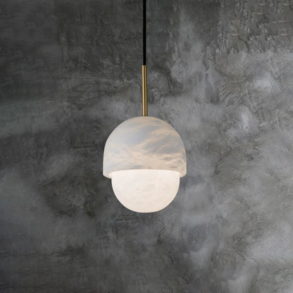 Modern Alabaster Yoko Pendant Lamp - Nuvé