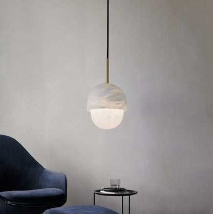 Modern Alabaster Yoko Pendant Lamp - Nuvé