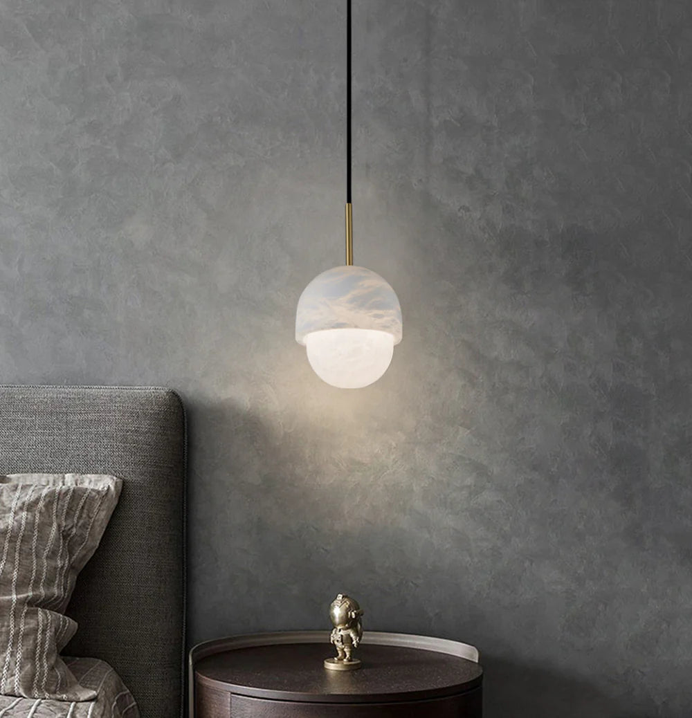 Modern Alabaster Yoko Pendant Lamp - Nuvé