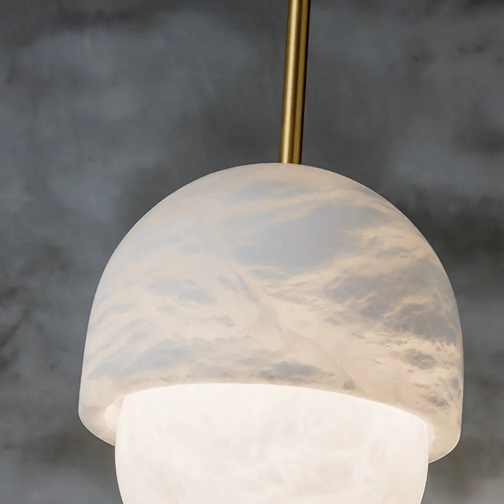 Modern Alabaster Yoko Pendant Lamp - Nuvé