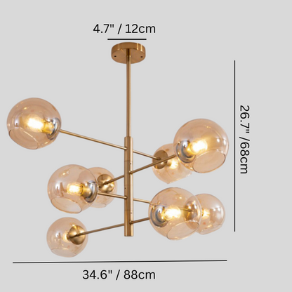 Hebrew Indoor Chandelier - Nuvé