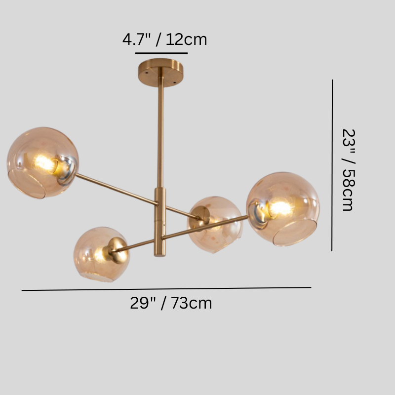 Hebrew Indoor Chandelier - Nuvé