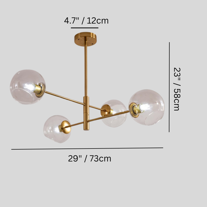 Hebrew Indoor Chandelier - Nuvé