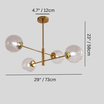 Hebrew Indoor Chandelier - Nuvé
