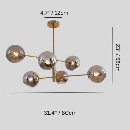 Hebrew Indoor Chandelier - Nuvé