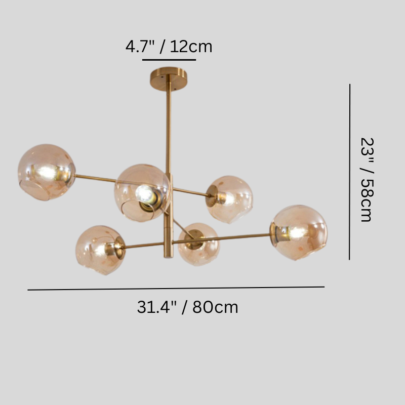 Hebrew Indoor Chandelier - Nuvé
