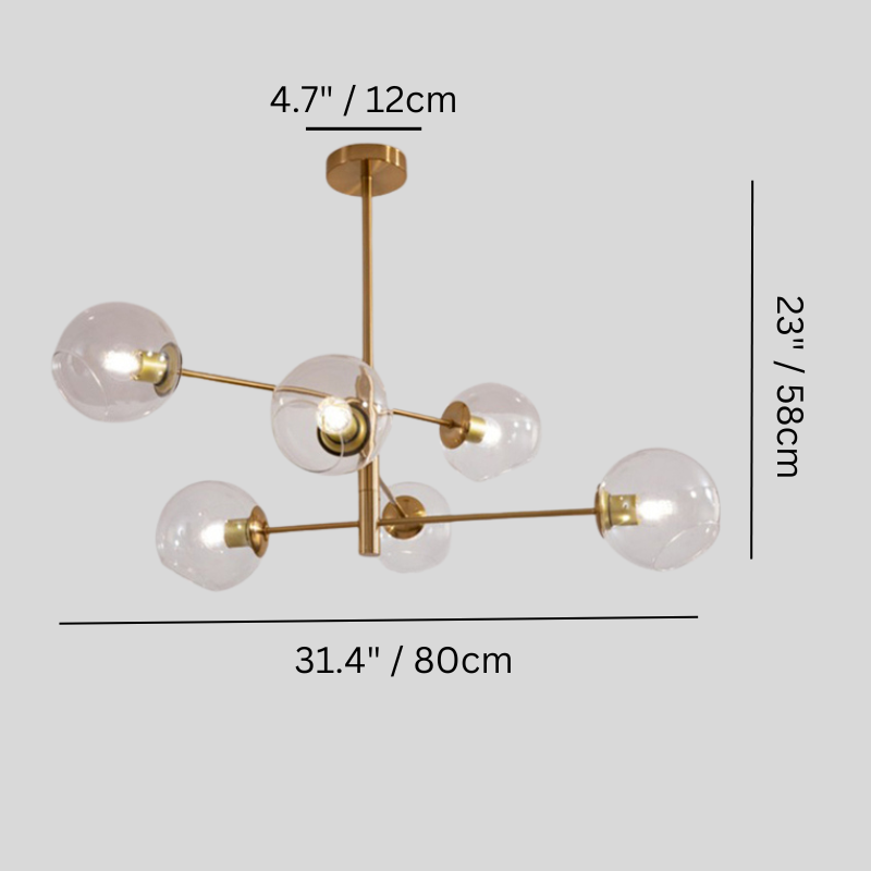 Hebrew Indoor Chandelier - Nuvé