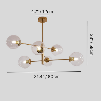 Hebrew Indoor Chandelier - Nuvé