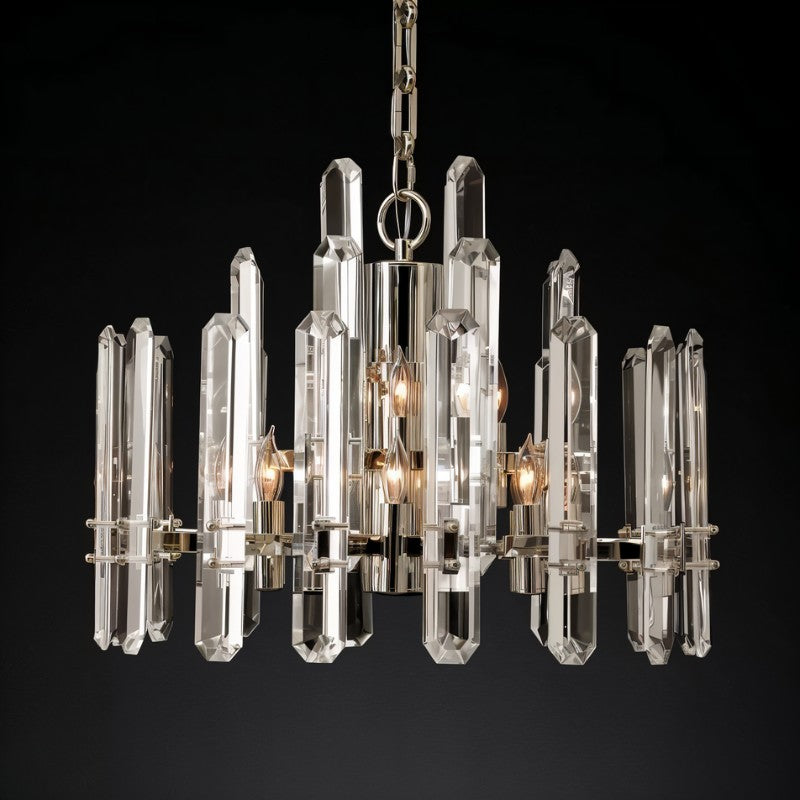 Prizma Round Chandelier - Nuvé