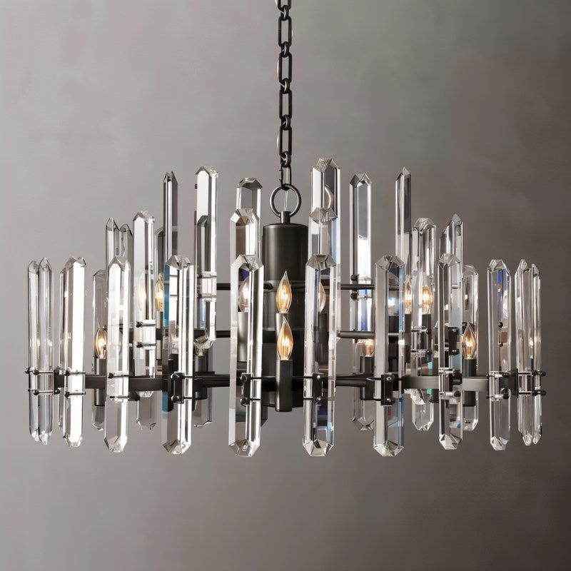 Prizma Round Chandelier - Nuvé