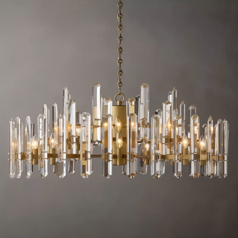 Prizma Round Chandelier - Nuvé